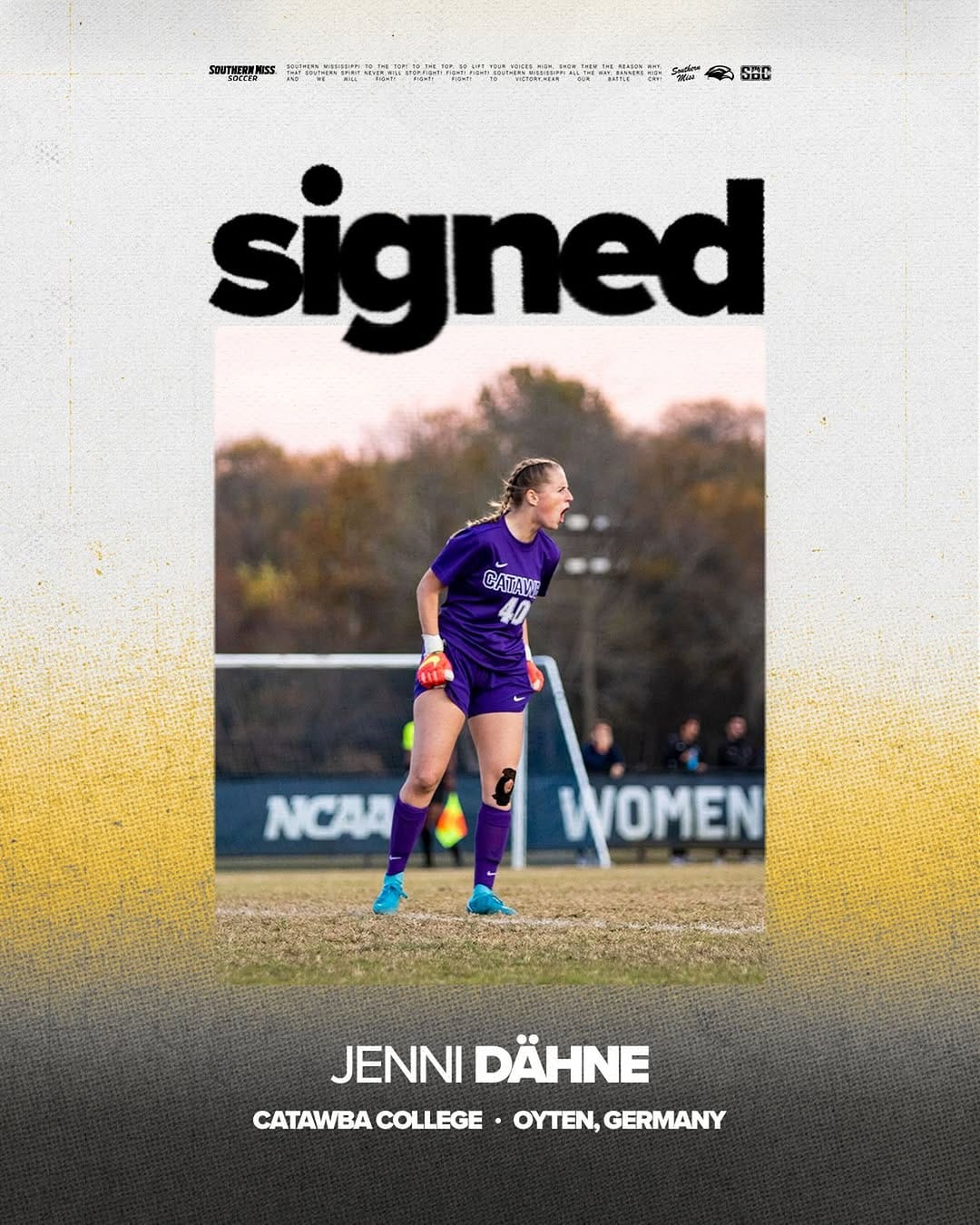 Post 7 by Southern Miss Soccer on Instagram (image)
