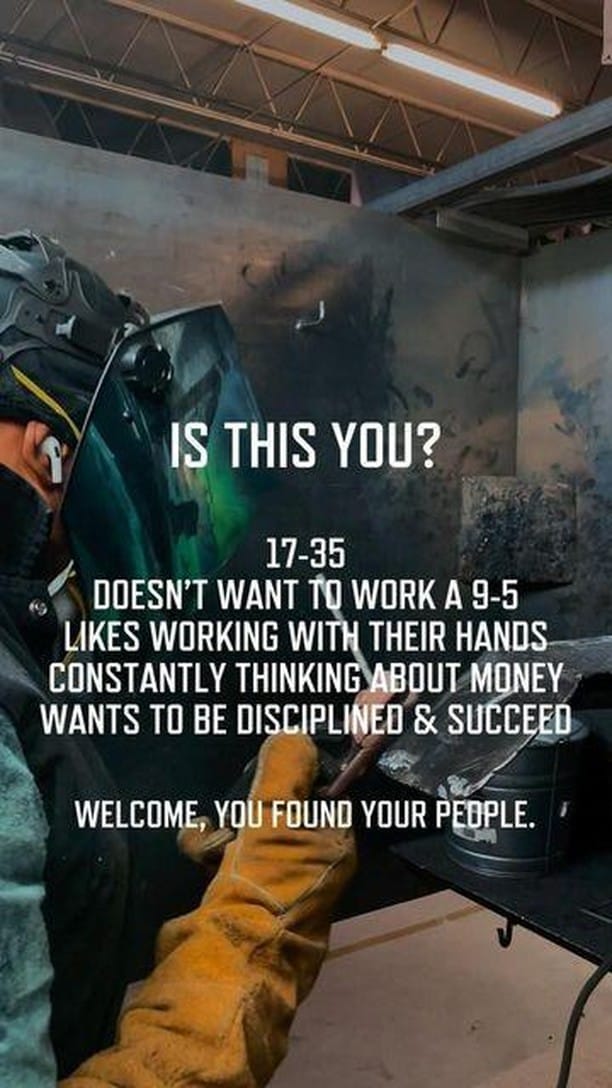 Post 10 by SUN CITY WELDING ACADEMY on Instagram (video)