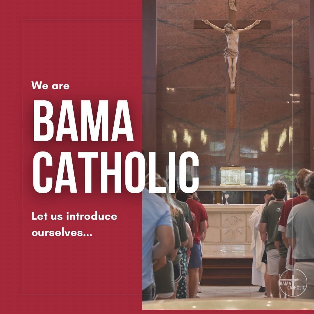 Post 10 by Bama Catholic Student Ministry on Instagram (carousel)