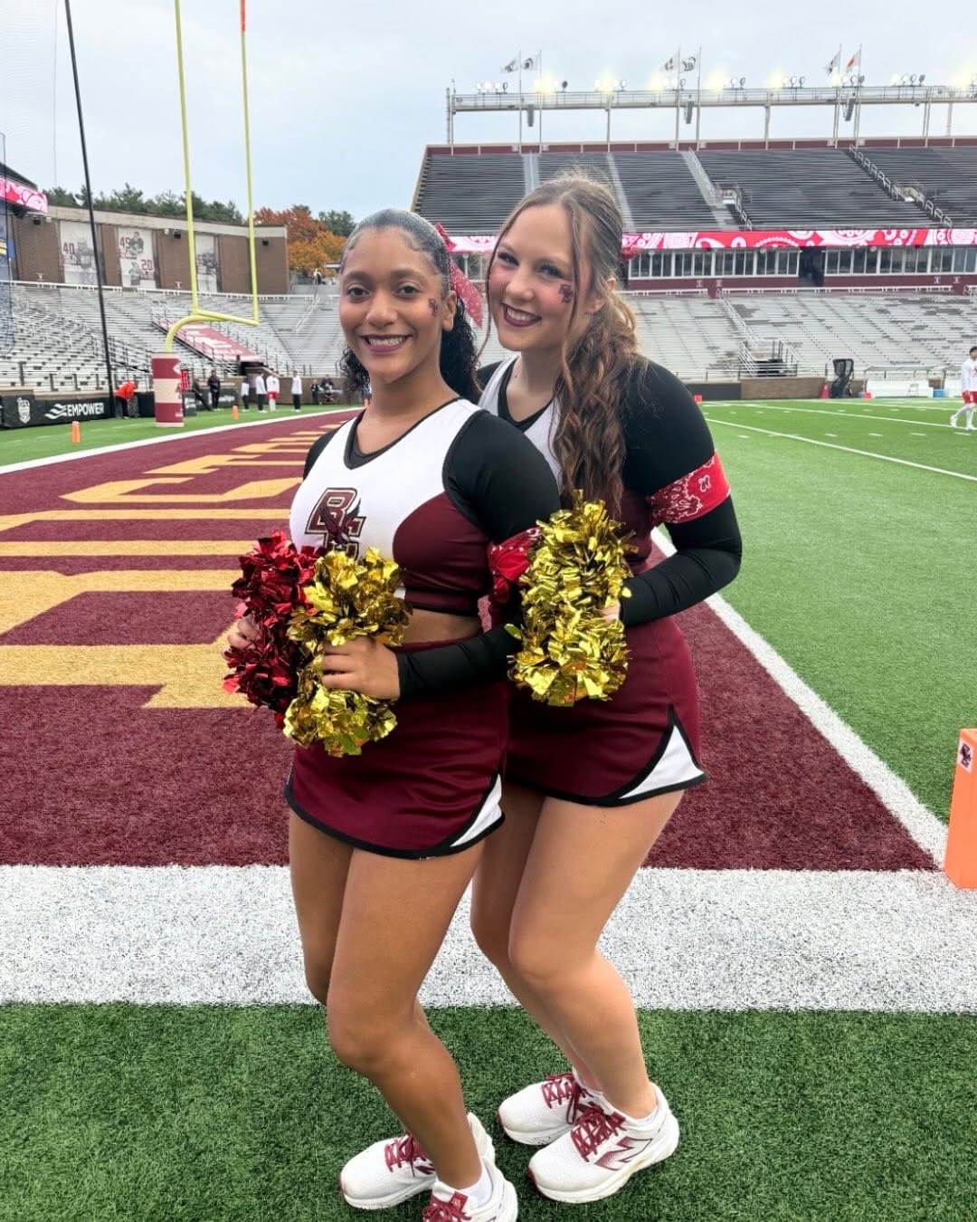 Post 10 by Boston College Co-ed Cheer on Instagram (carousel)