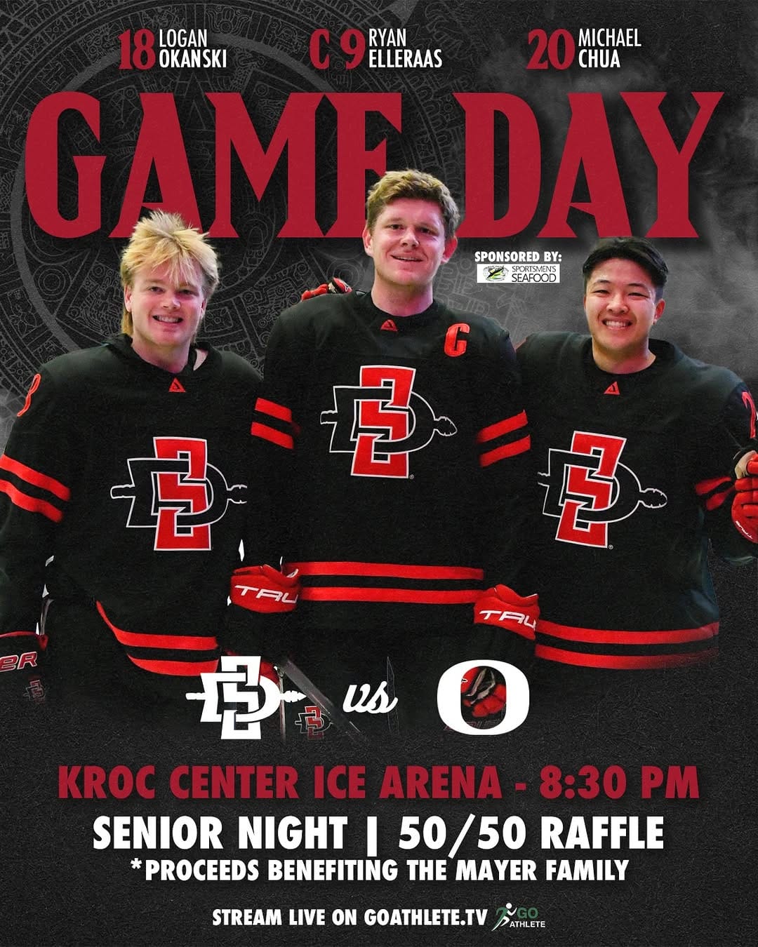 Post 5 by San Diego State Ice Hockey on Instagram (carousel)