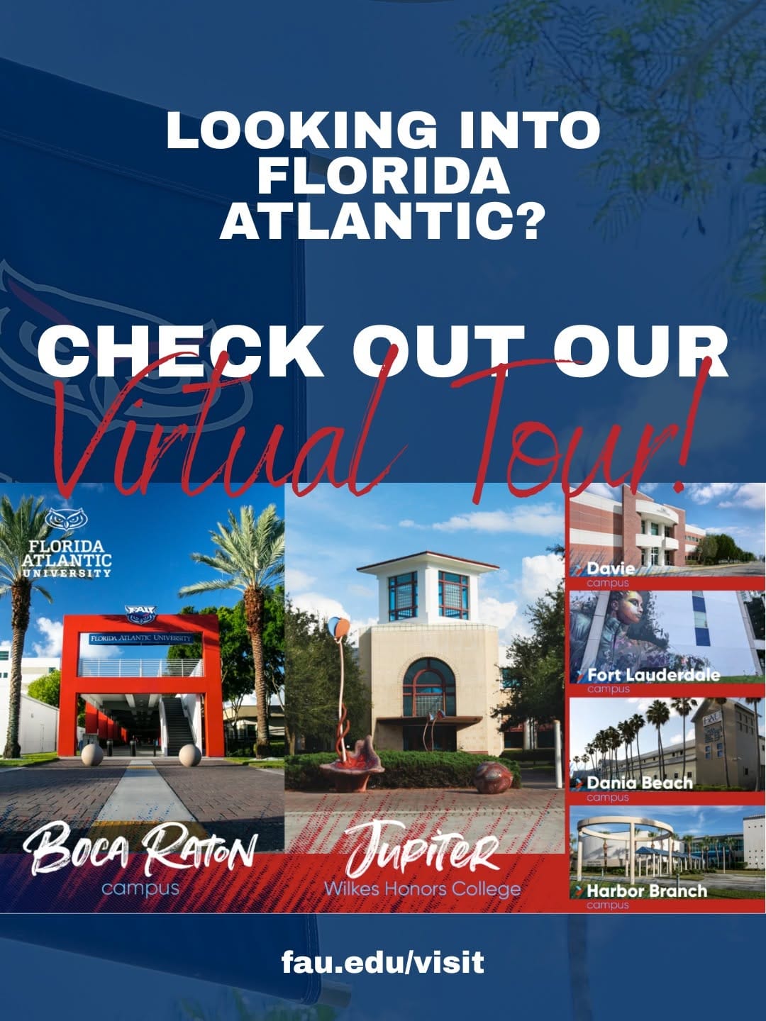 Post 7 by Florida Atlantic Admissions on Instagram (image)