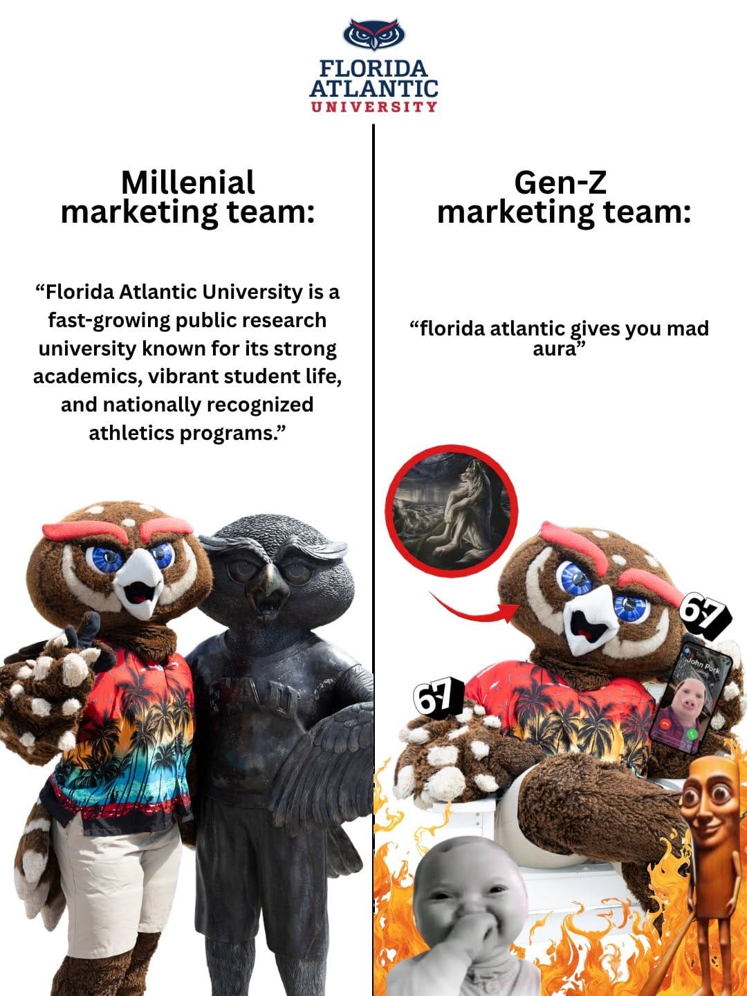 Post 8 by Florida Atlantic Admissions on Instagram (image)