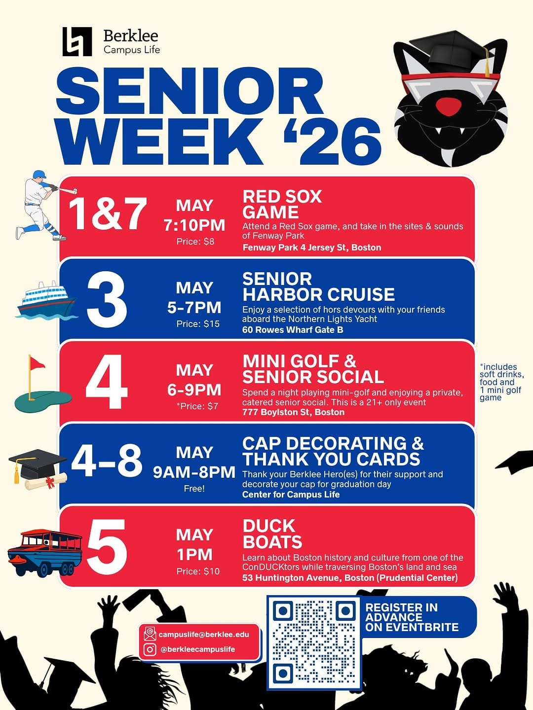 Post 9 by Berklee Campus Life on Instagram (image)