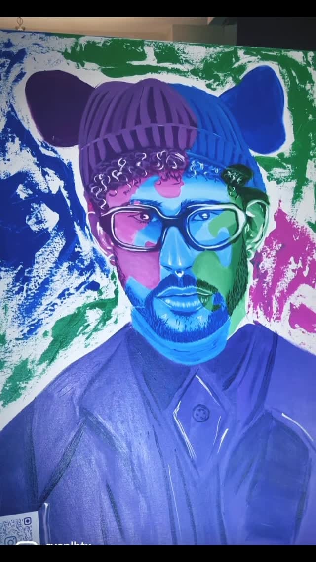 Post 1 by Ryan - Houston Artist on Instagram (video)