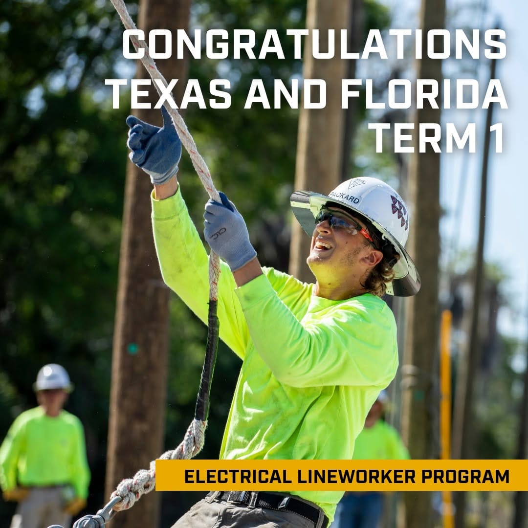 Post 10 by Northwest Lineman College on Instagram (image)