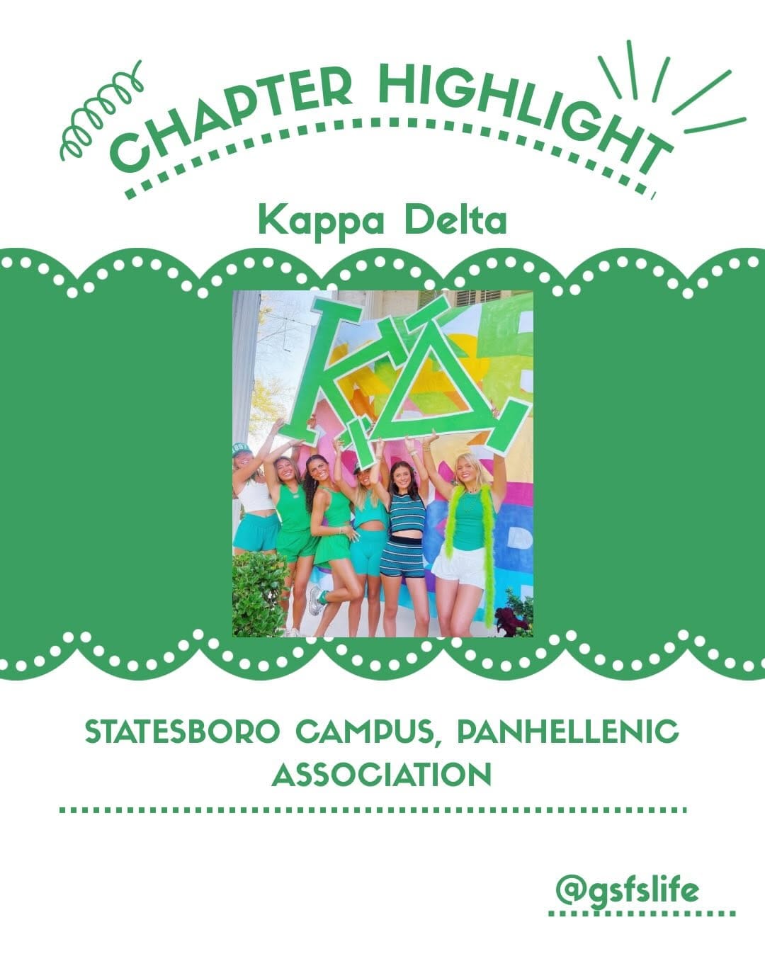 Post 2 by GS Fraternity & Sorority Life on Instagram (carousel)