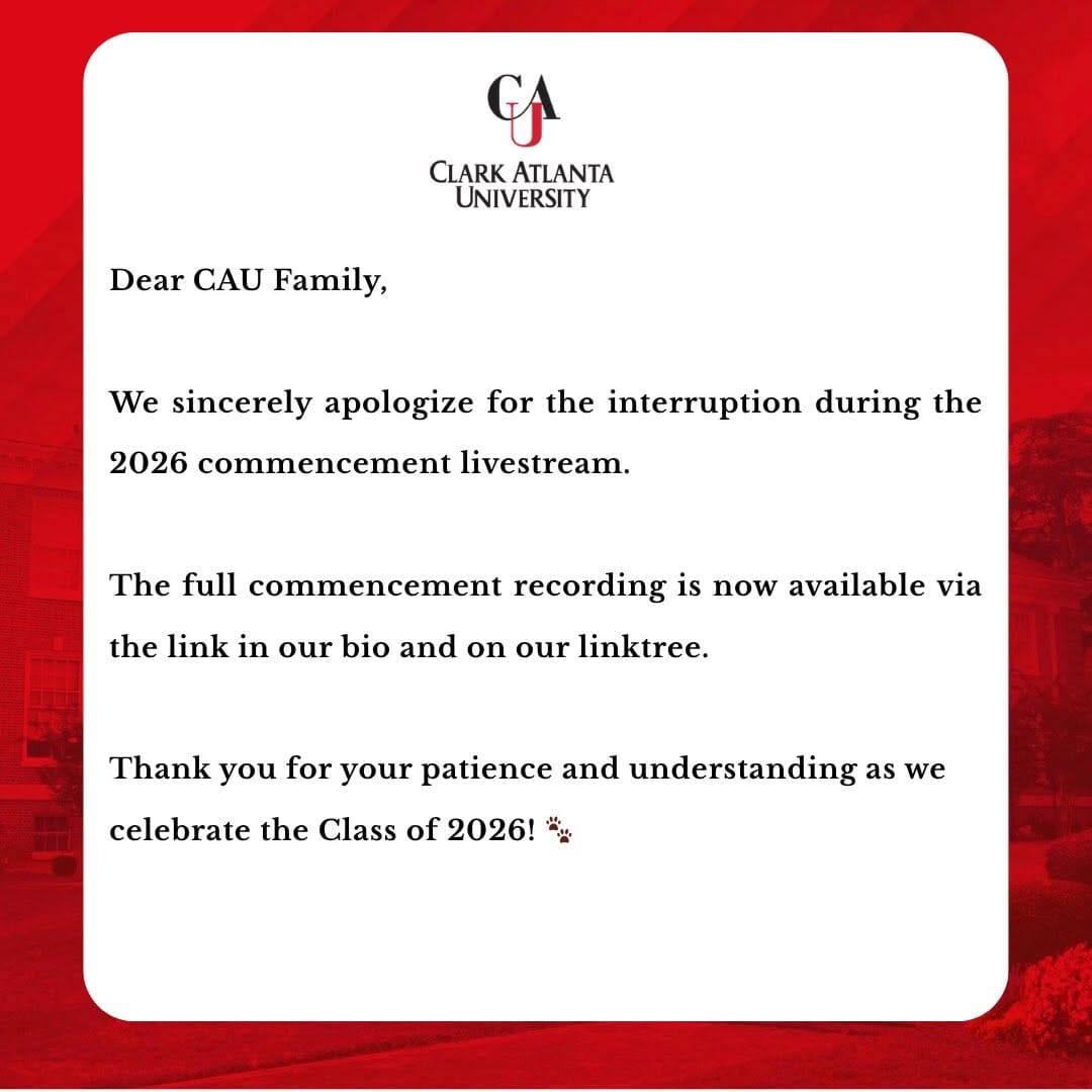 Post 5 by Clark Atlanta University on Instagram (image)