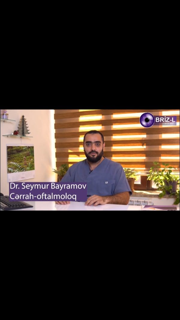 Post 8 by Сеймур Байрамов (Göz Həkimi) on Instagram (video)