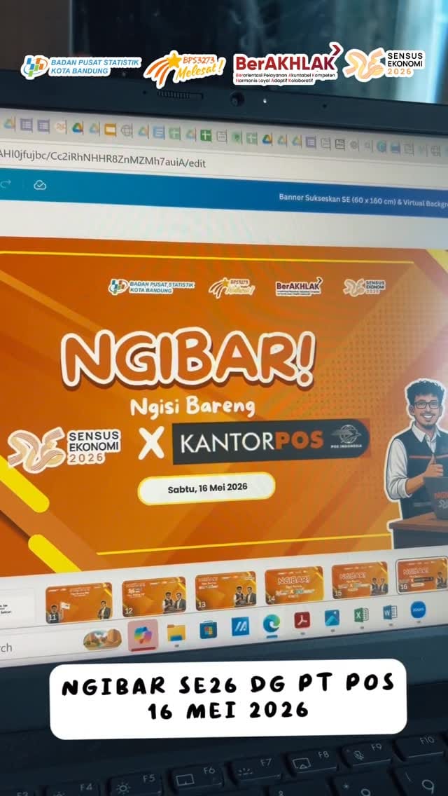 Post 10 by BPS Kota Bandung on Instagram (video)