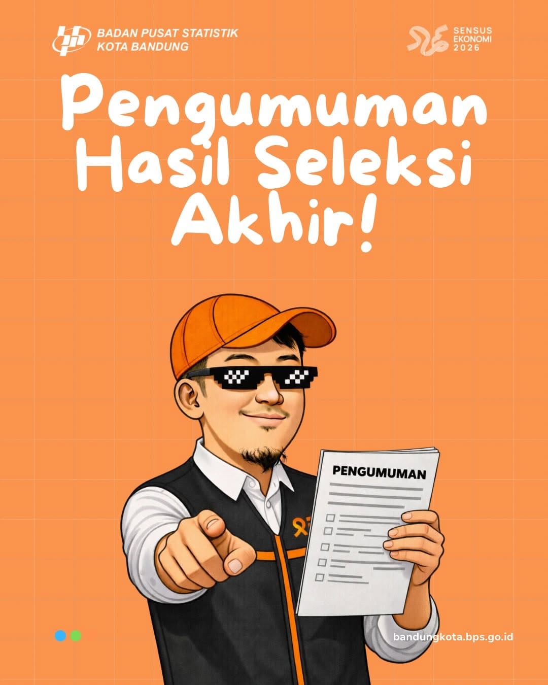 Post 1 by BPS Kota Bandung on Instagram (carousel)