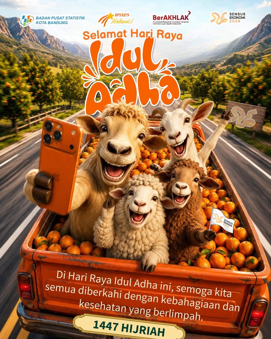 Post 3 by BPS Kota Bandung on Instagram (image)