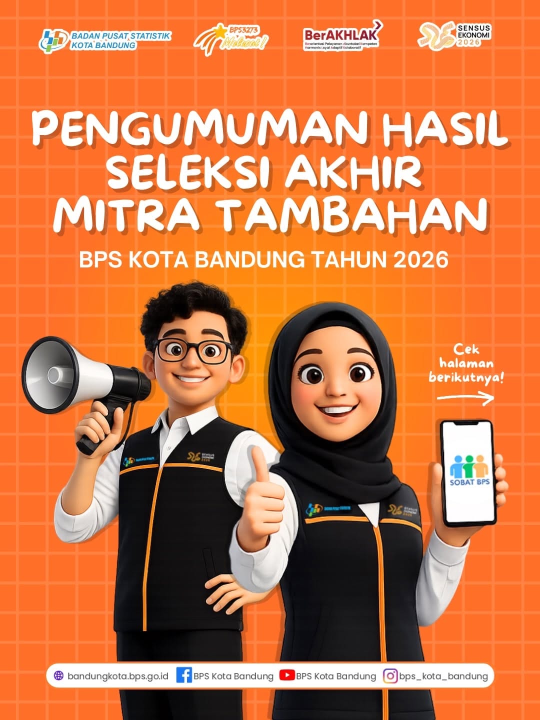Post 4 by BPS Kota Bandung on Instagram (carousel)