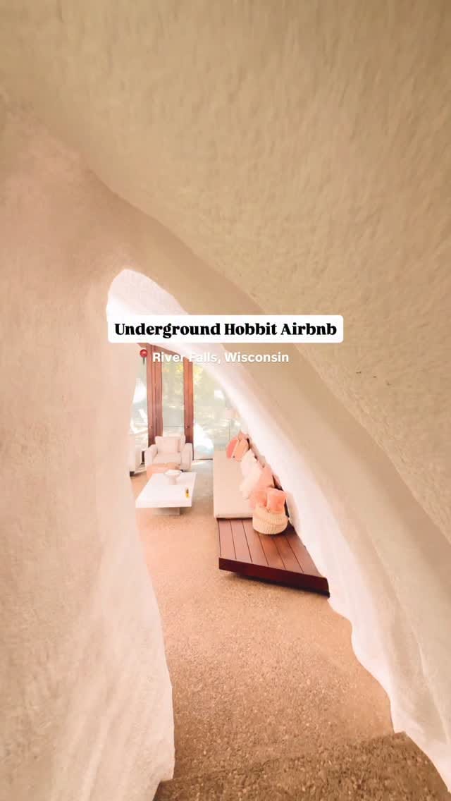 Post 8 by Wisconsin Hobbit House Vacation Rental on Instagram (video)