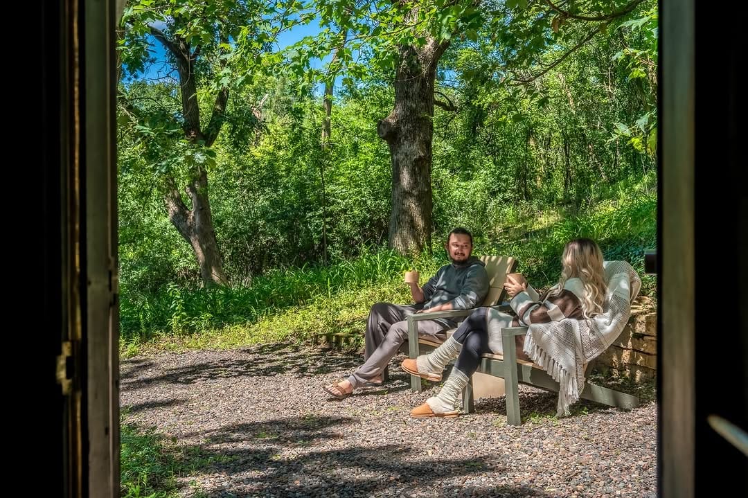 Post 7 by Wisconsin Hobbit House Vacation Rental on Instagram (carousel)