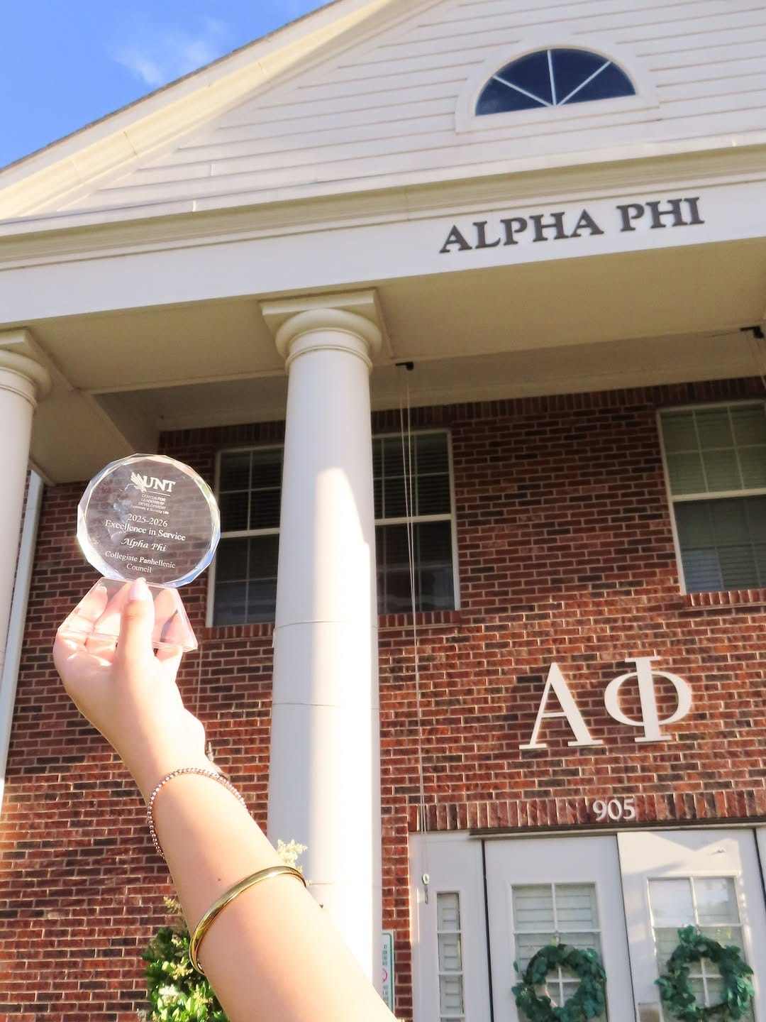 Post 10 by UNT ALPHA PHI on Instagram (carousel)