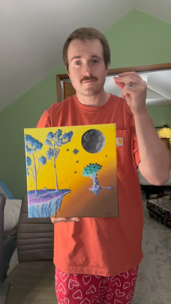 Post 1 by Christopher Thomas | Art on Instagram (video)
