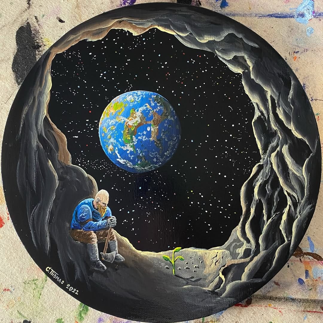 Post 5 by Christopher Thomas | Art on Instagram (image)