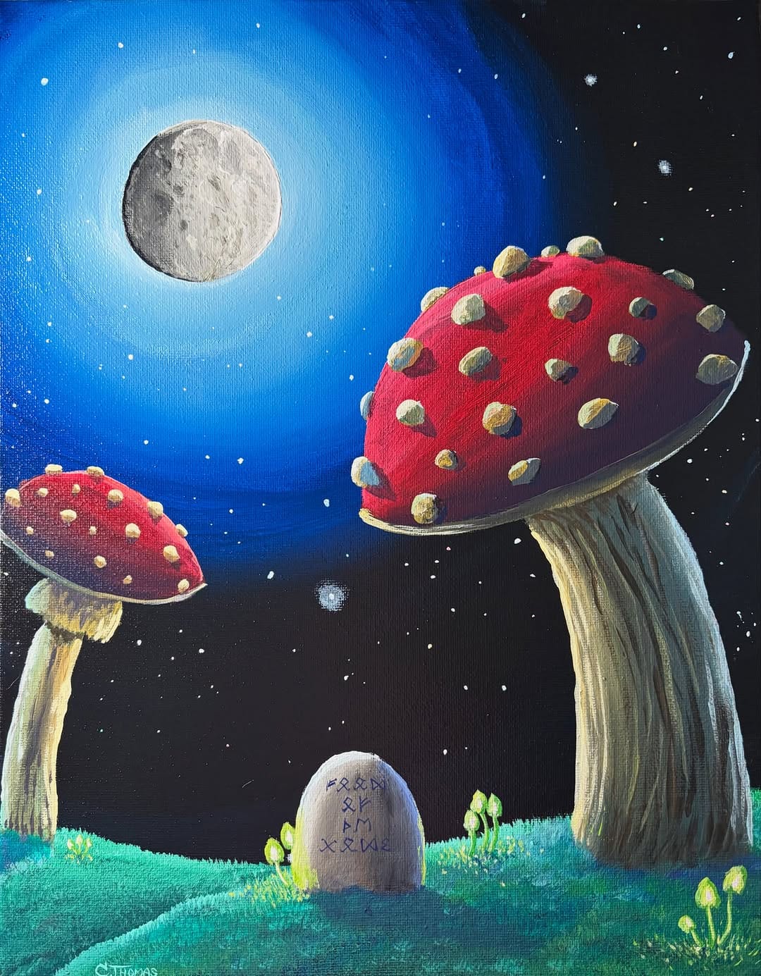 Post 2 by Christopher Thomas | Art on Instagram (image)