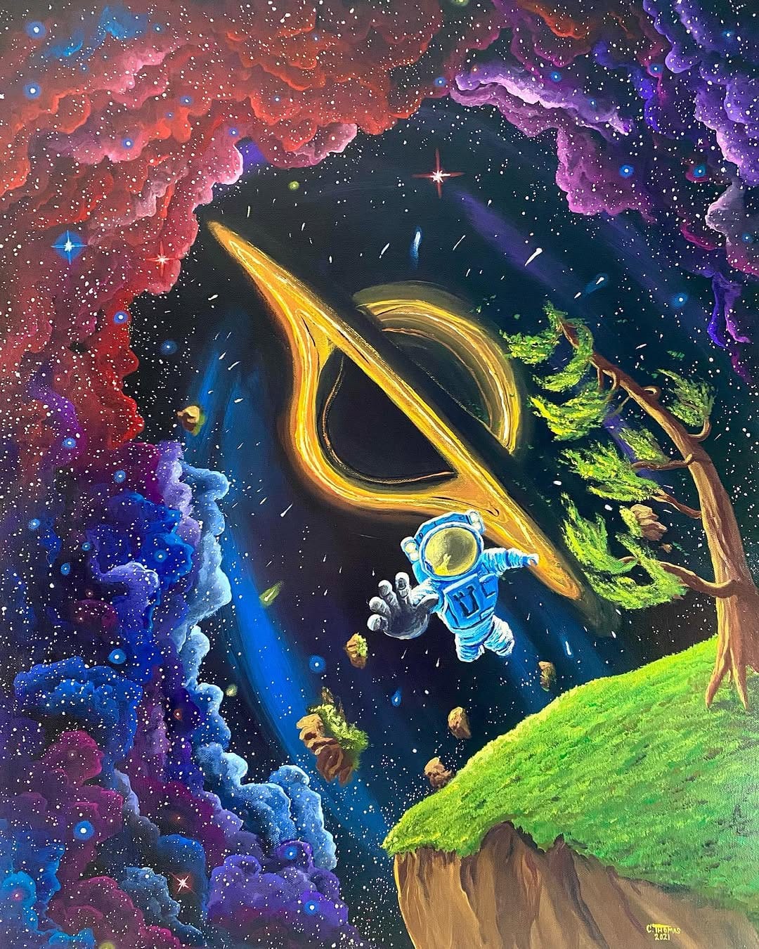 Post 10 by Christopher Thomas | Art on Instagram (image)
