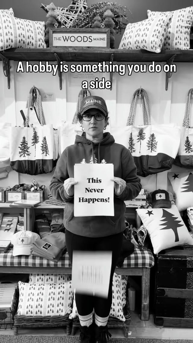 Post 6 by The Woods Maine ® Treehouse on Instagram (video)