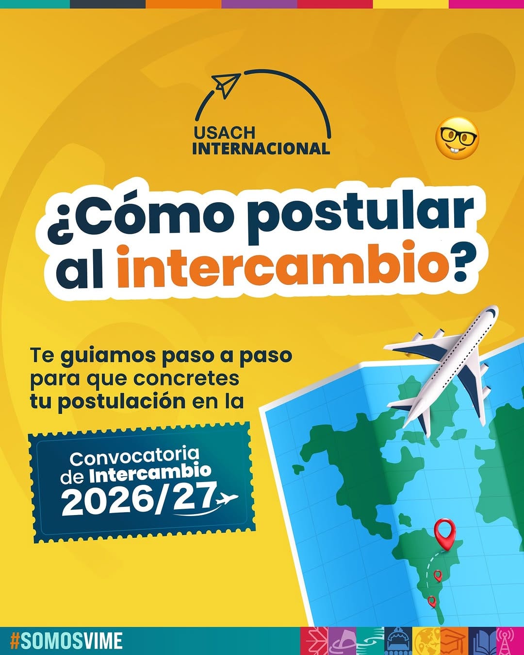 Post 8 by Usach Internacional on Instagram (carousel)