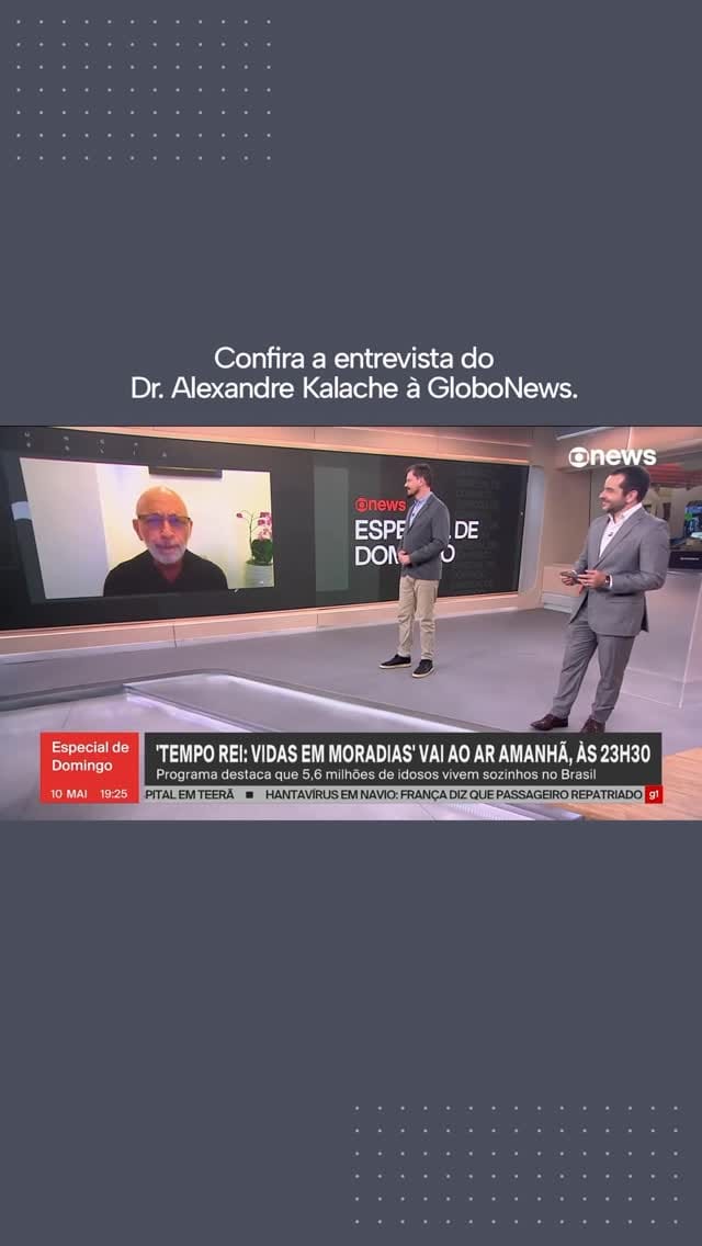 Post 8 by Alexandre Kalache on Instagram (video)