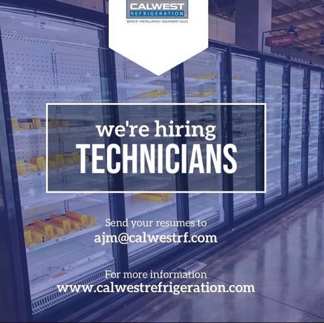 Post 2 by Calwest Refrigeration Inc® on Instagram (image)
