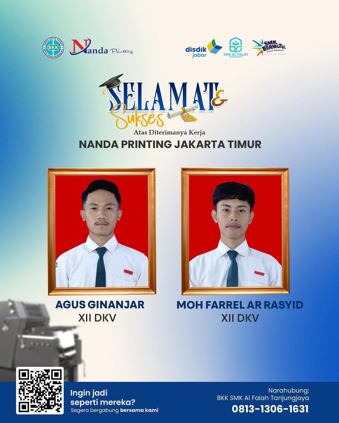 Post 4 by SMK PK Al Falah Tanjungjaya on Instagram (image)