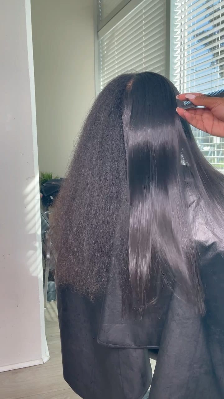 Post 9 by Hairstylist & Educator on Instagram (video)