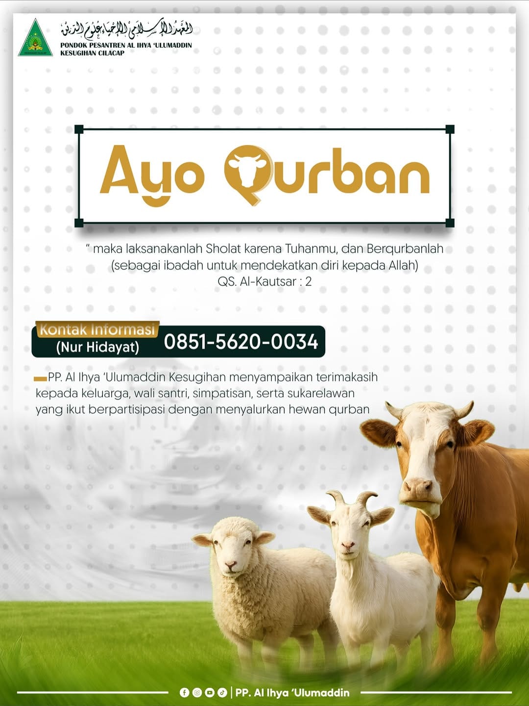 Post 5 by PP Al IHYA 'ULUMADDIN on Instagram (image)