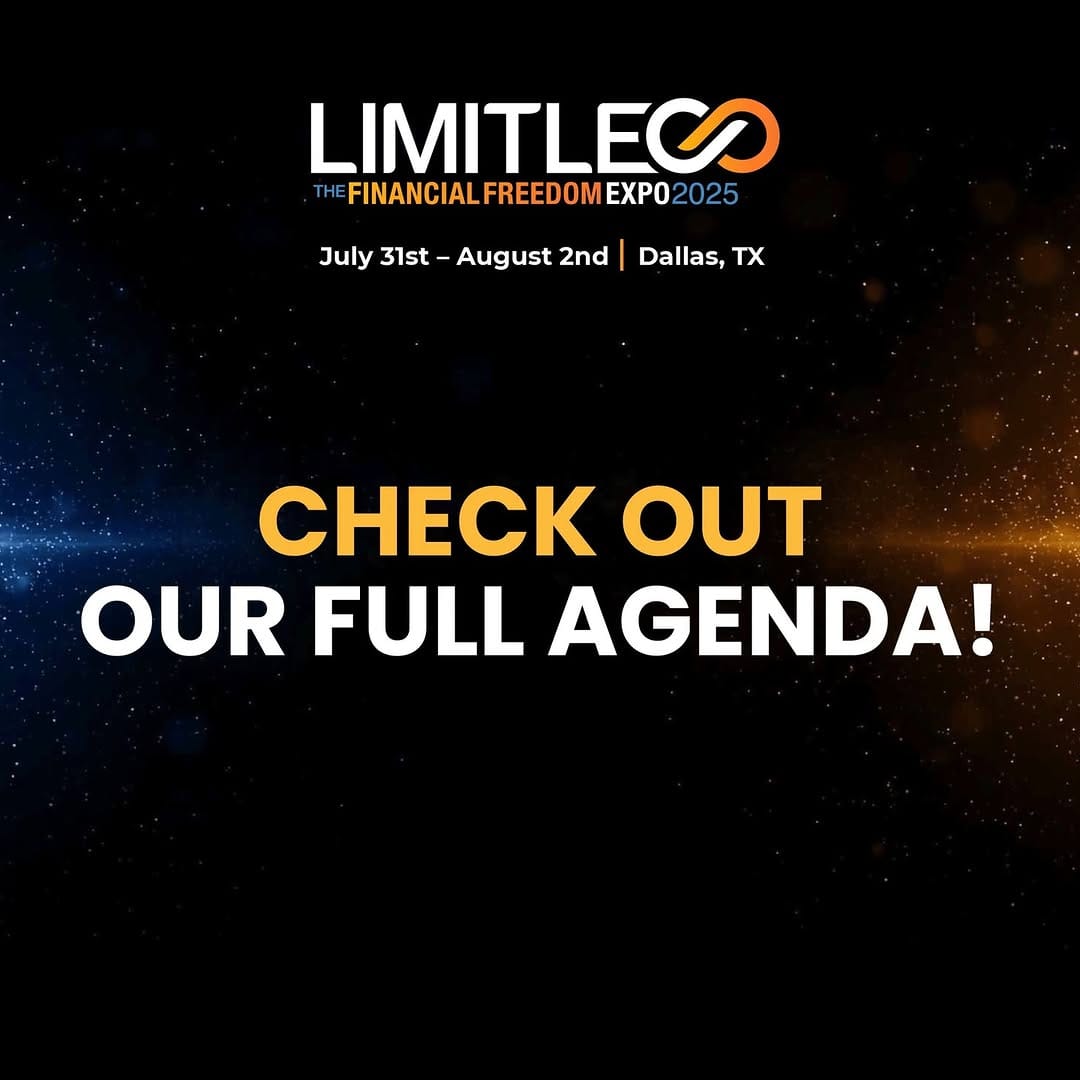 Post 5 by Limitless Finanical Freedom Expo on Instagram (video)