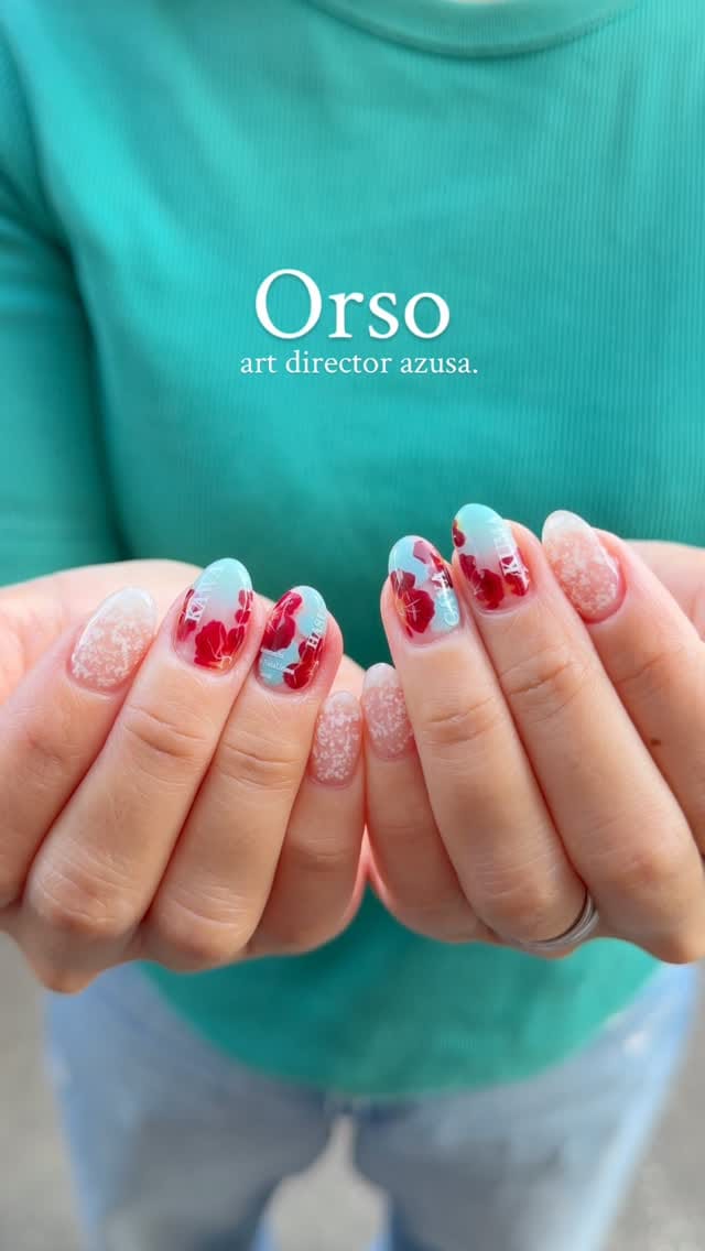 Post 2 by Nail Room AZUSA-札幌完全予約制サロン on Instagram (video)