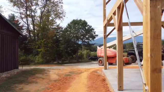 Post 8 by Falling Acorn Timber Frames on Instagram (video)