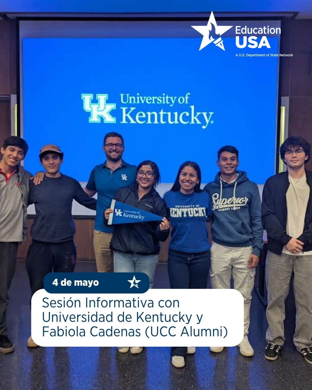 Post 1 by EducationUSA Chile on Instagram (carousel)