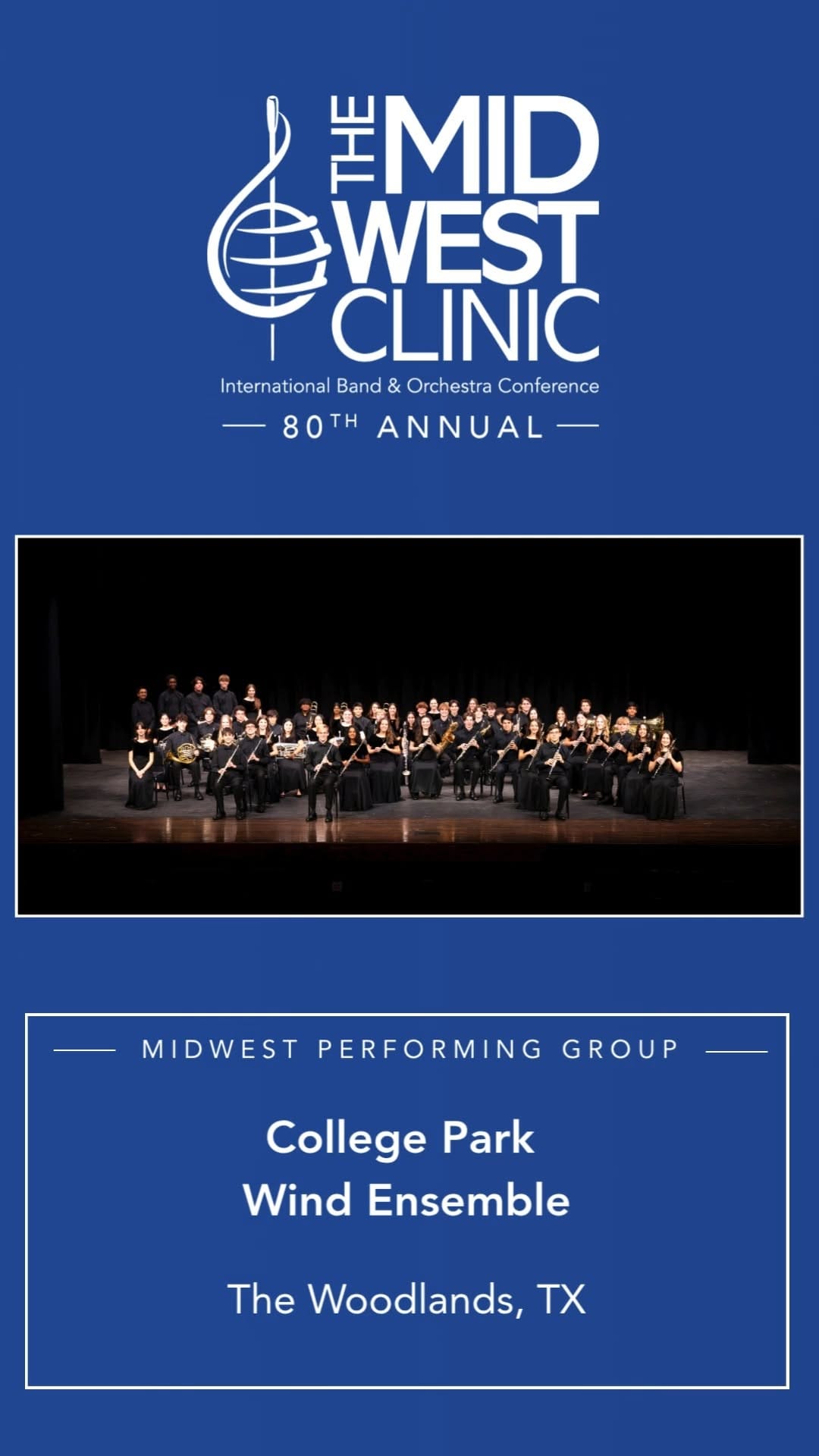 Post 1 by The Midwest Clinic on Instagram (video)