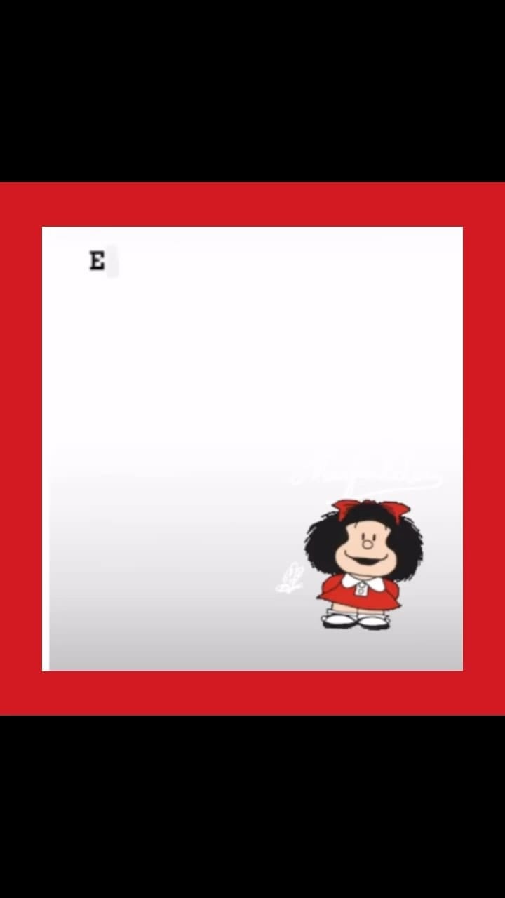Post 8 by Mafalda no Brasil on Instagram (video)