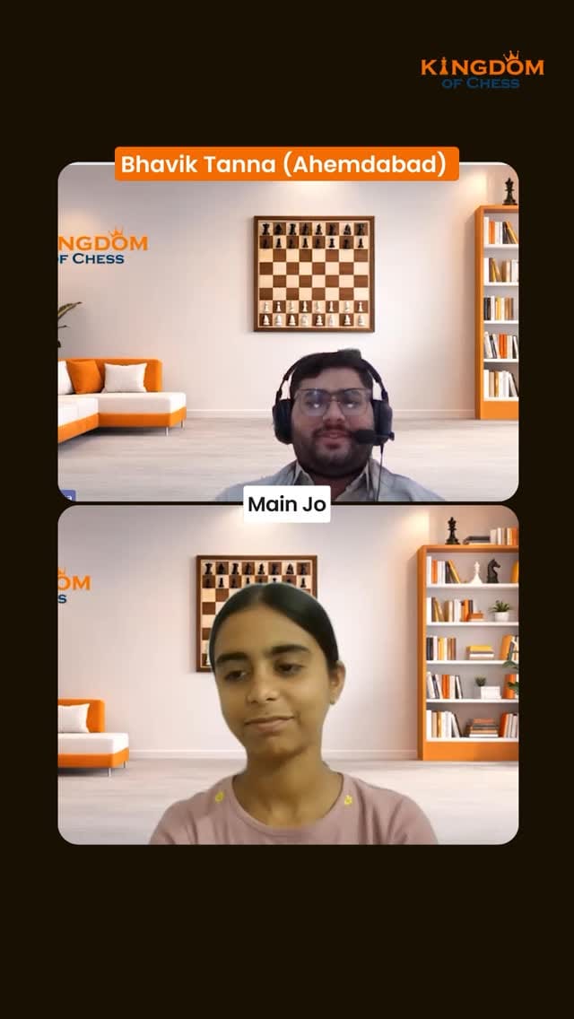 Post 5 by Kingdom of Chess | Online Chess Classes for Kids on Instagram (video)