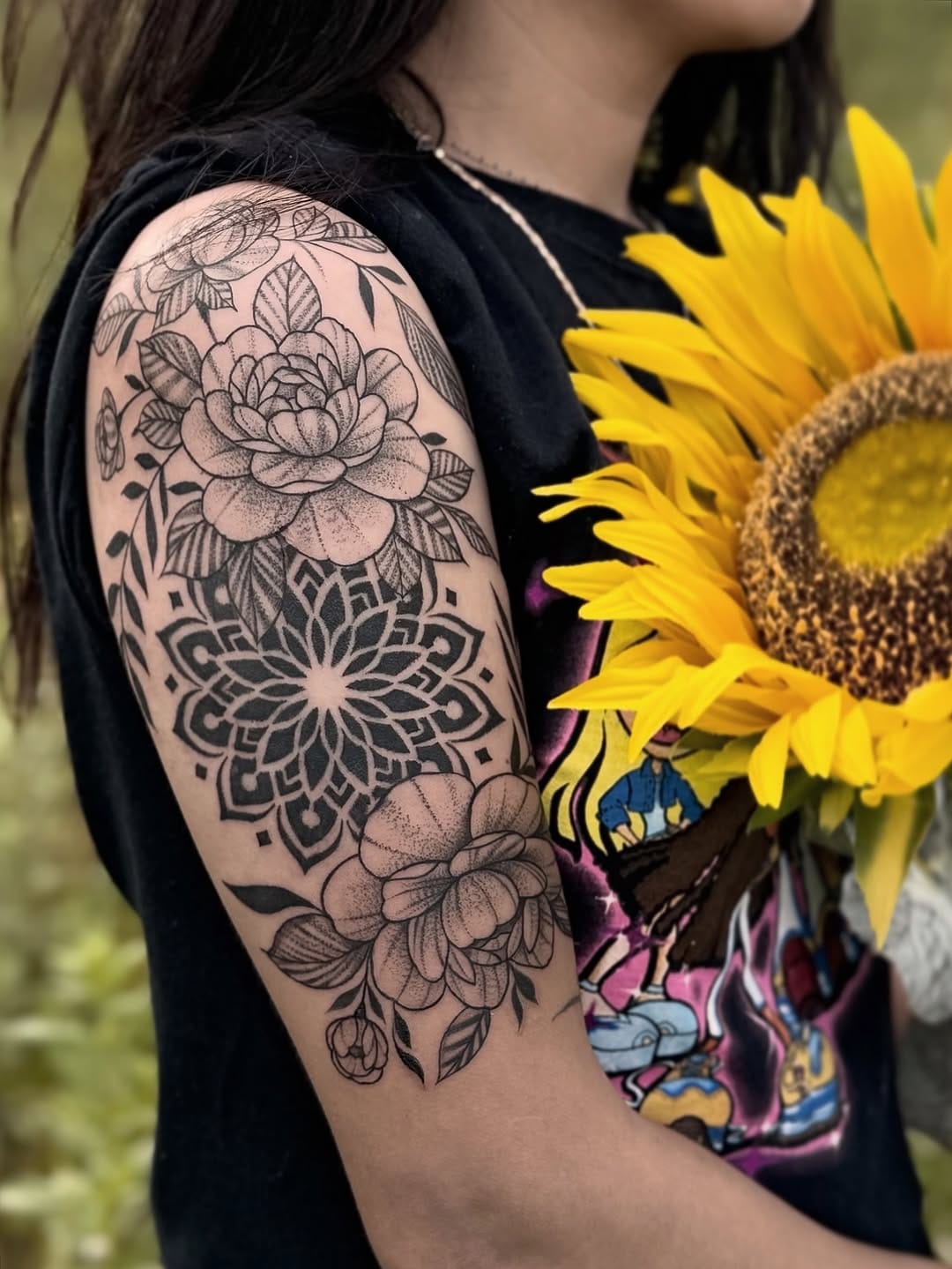 Post 3 by Maya ❤️ DFW Tattoo Artist on Instagram (carousel)