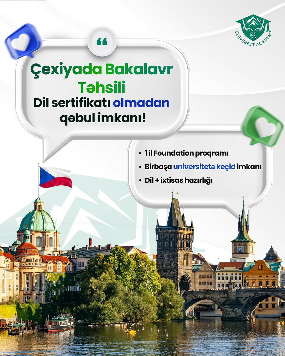 Post 3 by Xaricdə Təhsil Mərkəzi on Instagram (image)