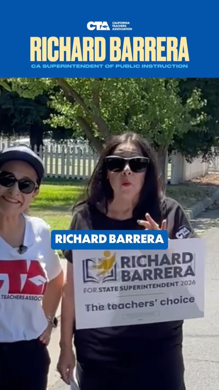 Post 5 by California Teachers Association on Instagram (video)