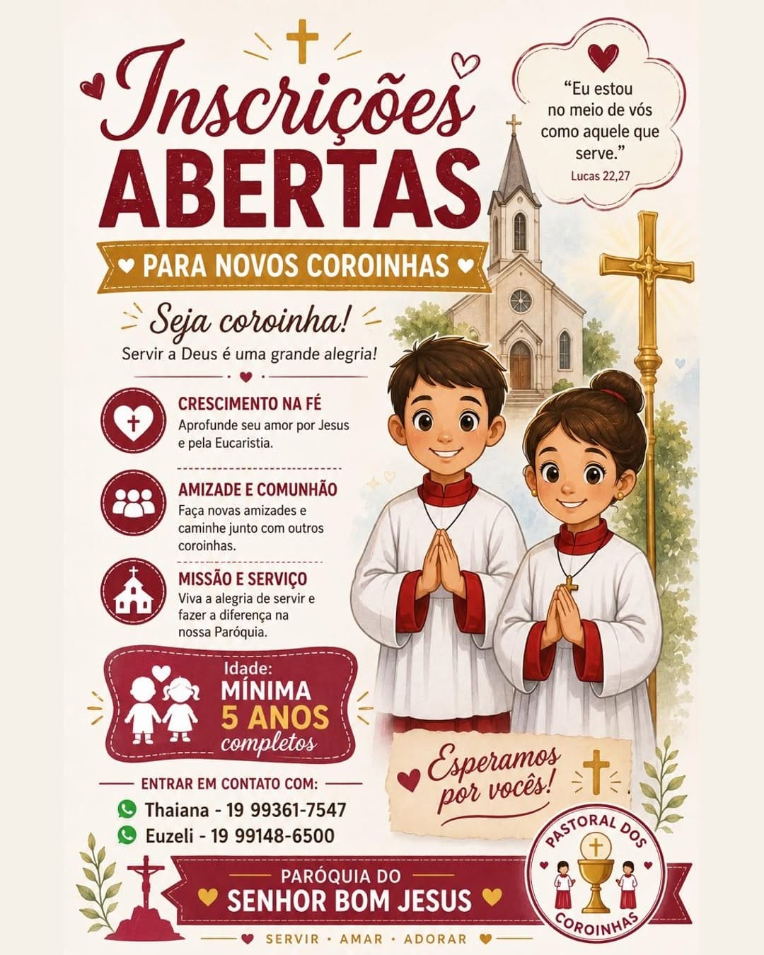 Post 4 by Paróquia do Senhor Bom Jesus on Instagram (image)
