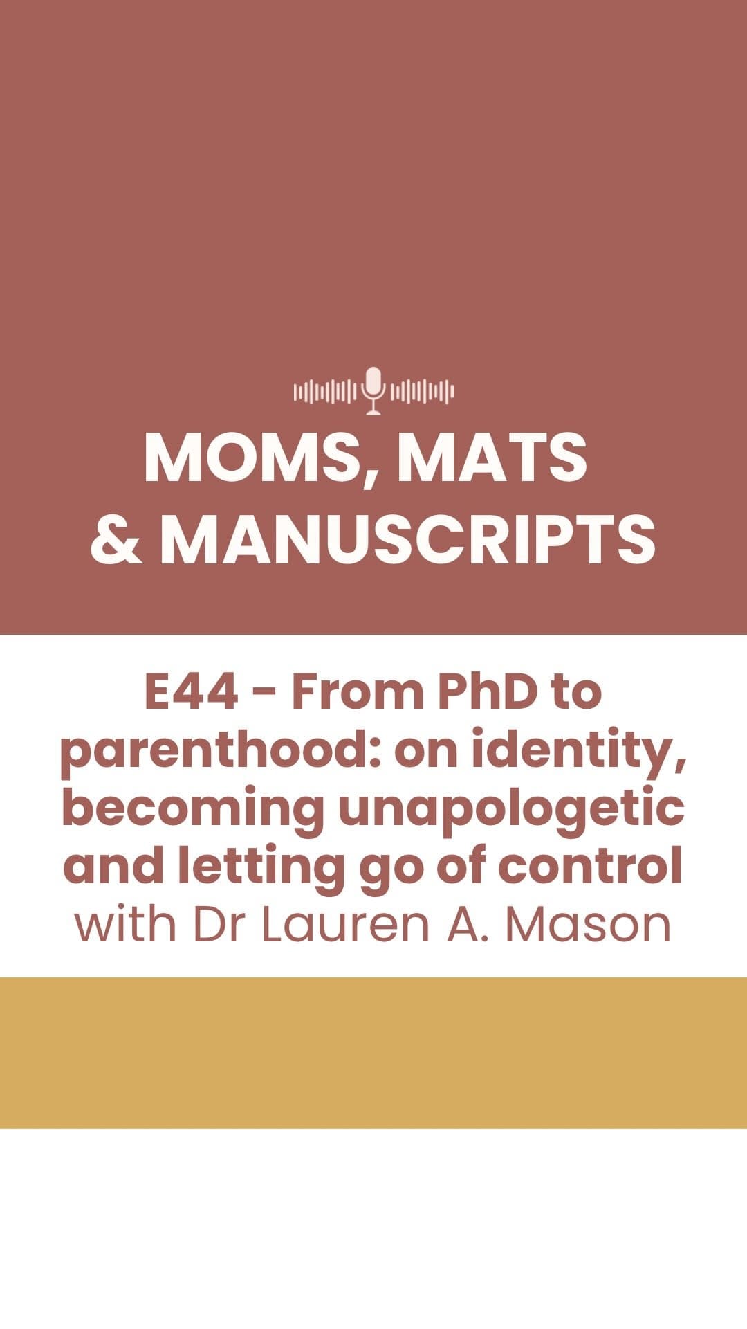 Post 6 by Dr. Lauren A. Mason on Instagram (video)