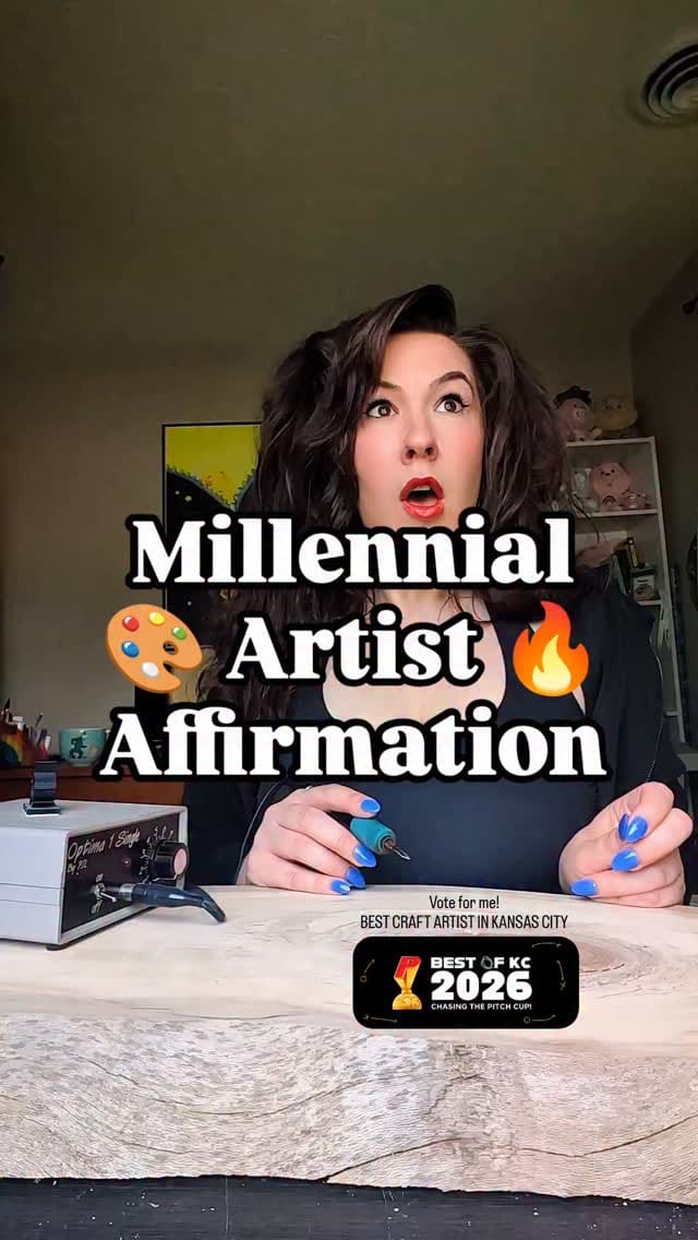 Post 6 by Megan 🔥 Wood Burning Artist on Instagram (video)
