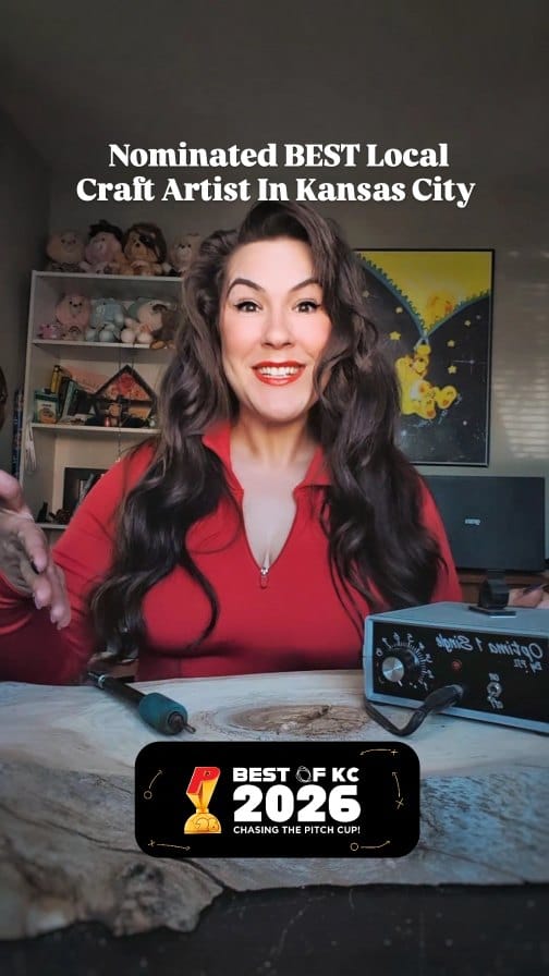 Post 9 by Megan 🔥 Wood Burning Artist on Instagram (video)