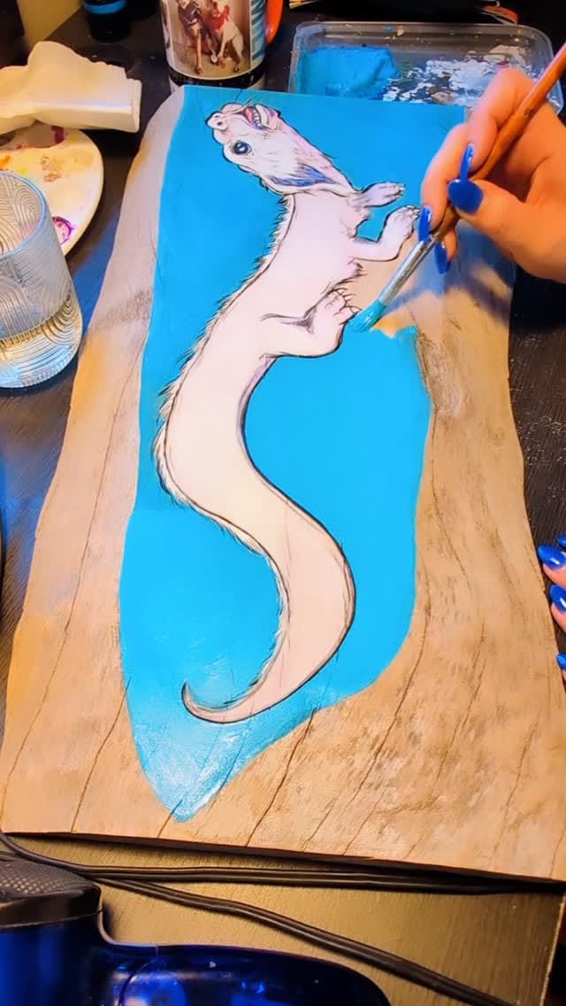 Post 3 by Megan 🔥 Wood Burning Artist on Instagram (video)