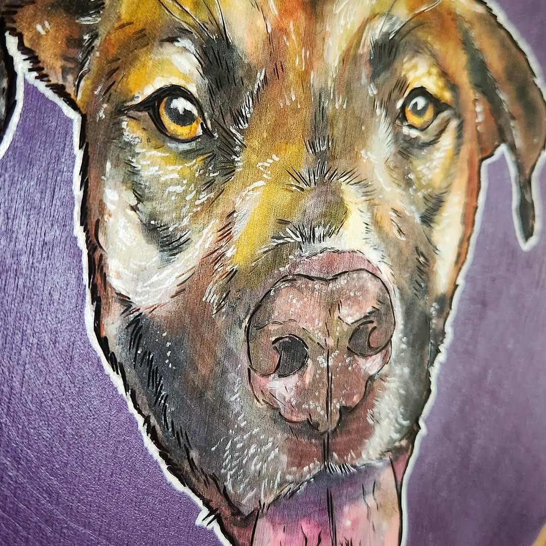 Post 7 by Megan 🔥 Wood Burning Artist on Instagram (carousel)