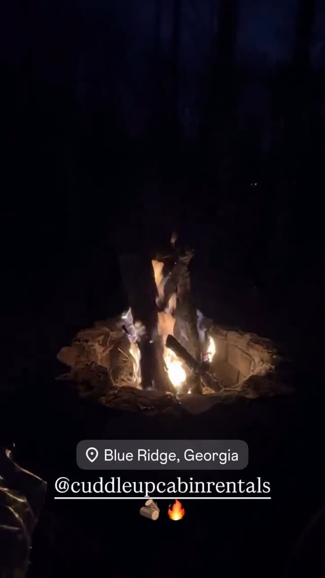 Post 9 by Cuddle Up Cabin Rentals on Instagram (video)