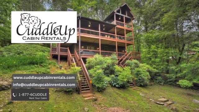 Post 8 by Cuddle Up Cabin Rentals on Instagram (video)
