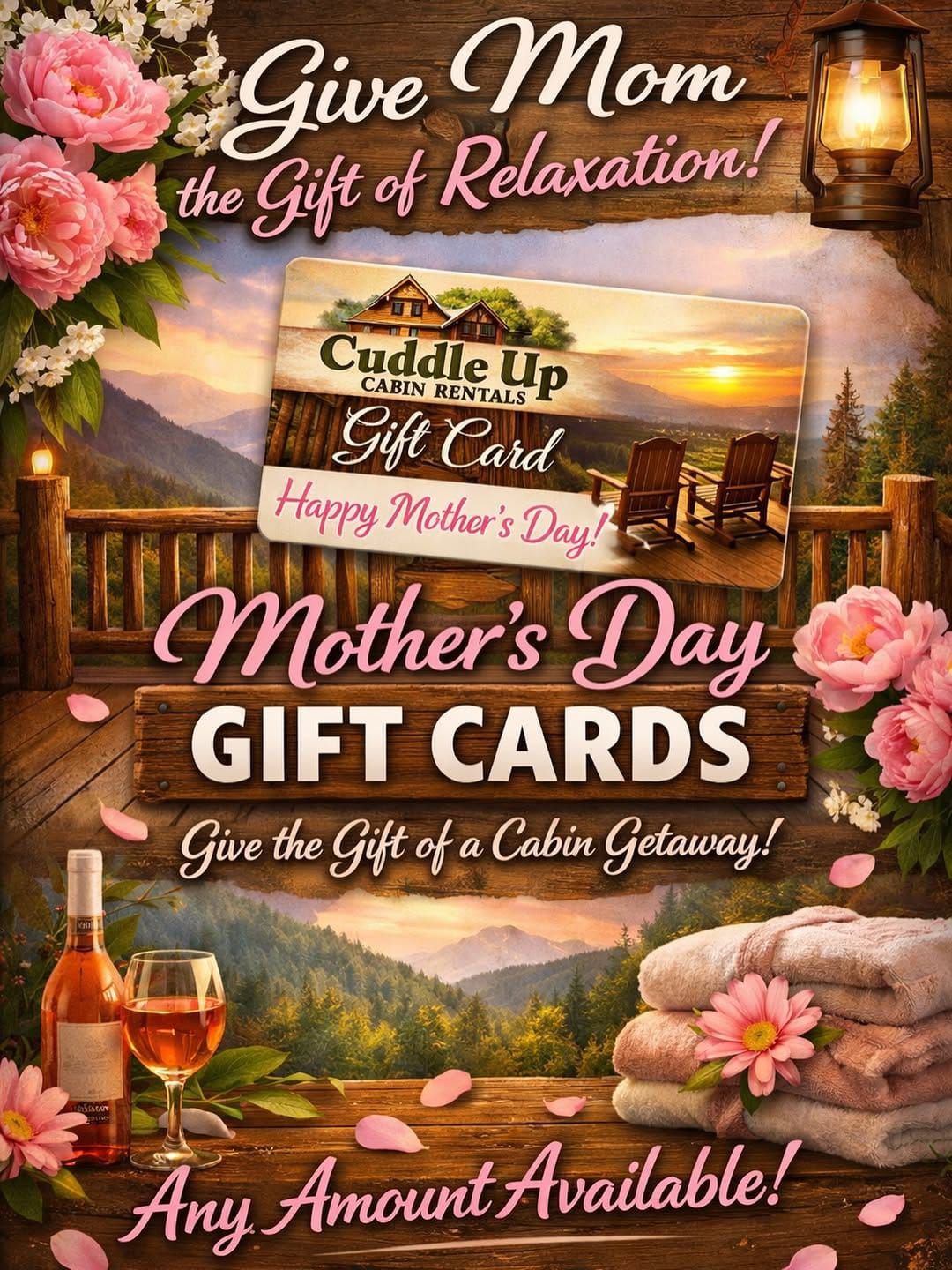 Post 10 by Cuddle Up Cabin Rentals on Instagram (image)